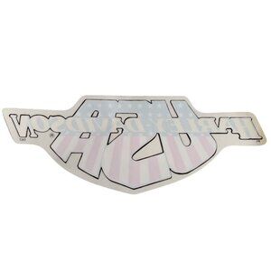 Vintage Harley Davidson Decal Sticker USA (Inside) Rare